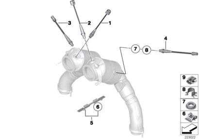 宝马X6氧传感器