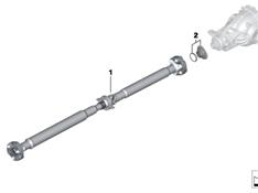 宝马GT550I传动轴