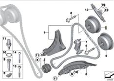 宝马650I正时链轮