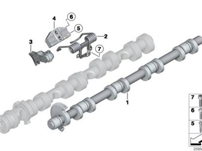 宝马750LI偏心轴 1137 7605 765